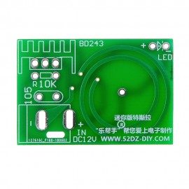 DIY Mini Tesla Coil Module Kit Magic Projects DIY Electronic Production With Power Supply