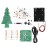 DIY Three Color Light Audio Voice Control Spectrum Christmas Tree Kit With Battery Box