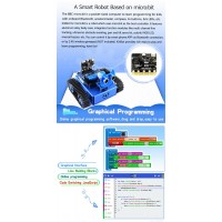 KitiBot Tracked Robot Building Kit for micro: bit