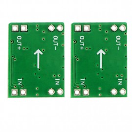 LDTR-WG0206 MP1584EN Ultra-small DC-DC Converter Step Down Module, 4.5V-28V Input 3A Output Current (Green)